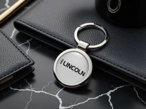 Lincoln Llavero Foto Anillo Diseño Aleación Domed